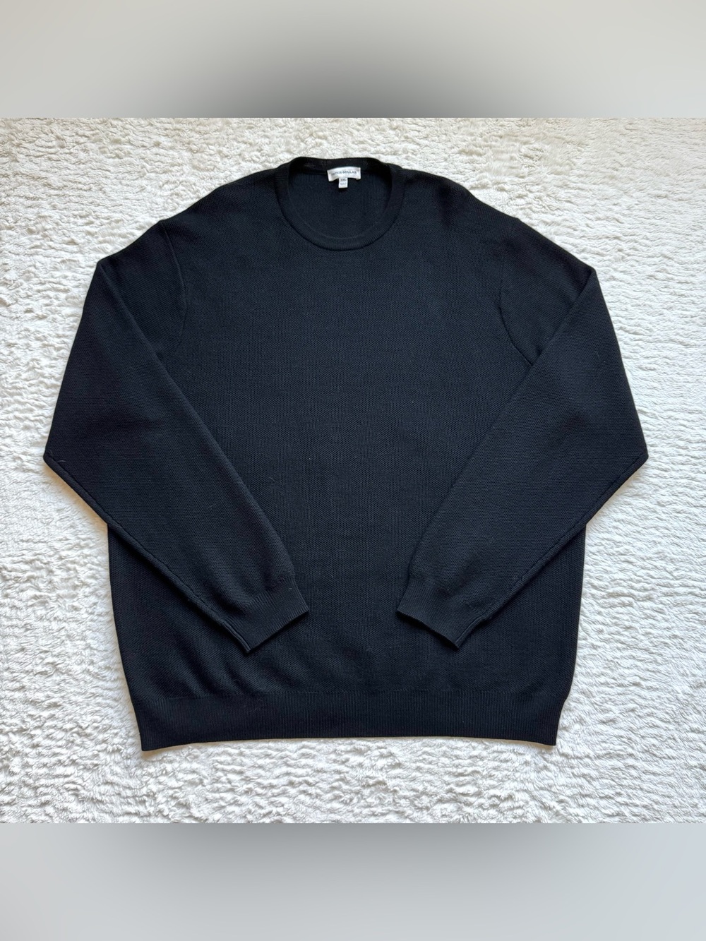 Peter Millar Autumn Crest Honeycomb Crewneck Sweater XXL Merino Wool Lyocell